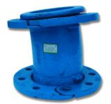 Codo de fundición de 11º15' con bridas