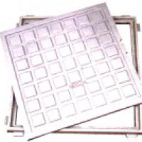 Registros cuadrados fundición gris